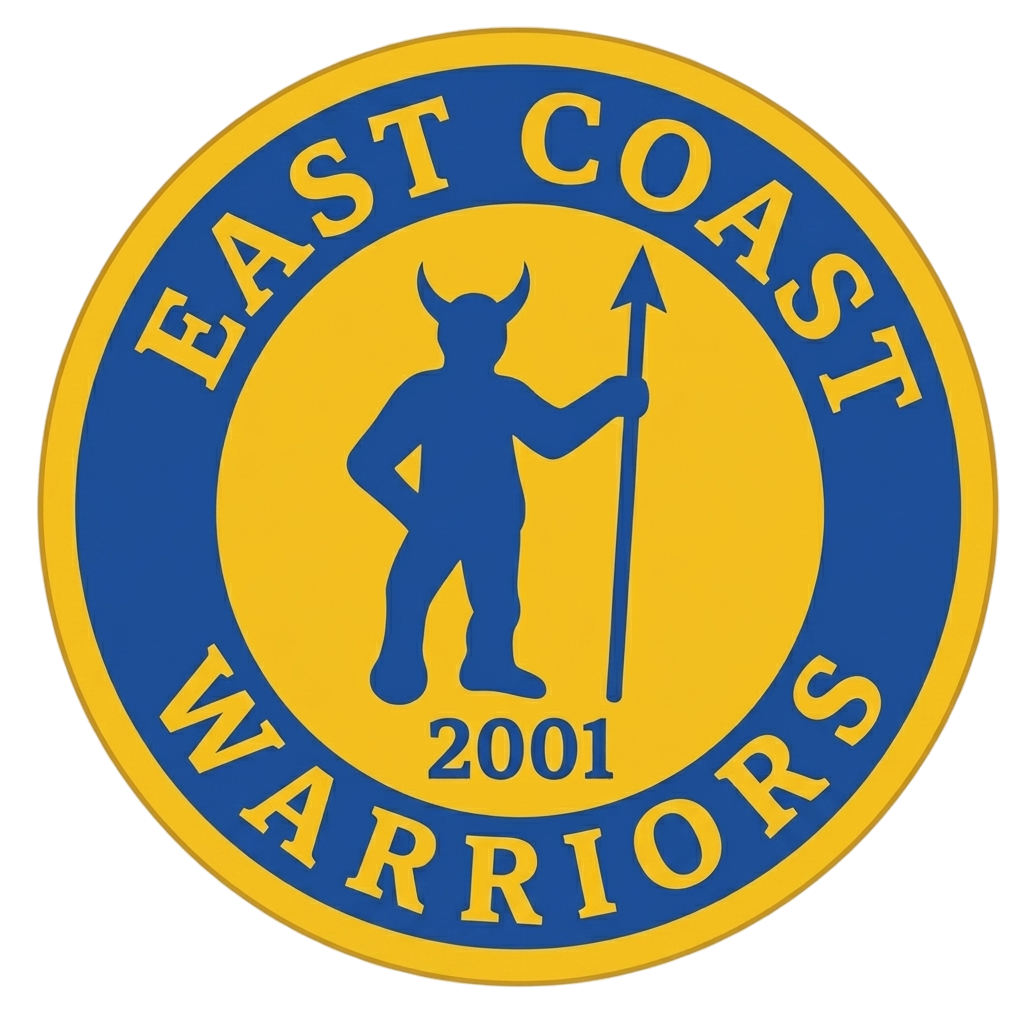 East Coast Warriors FC logo